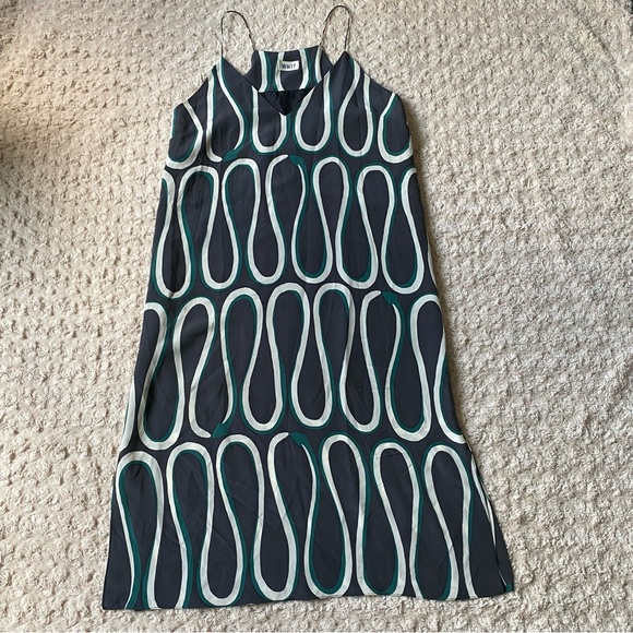 WHiT Silk Slip Dress Snake Design - Picture 10 of 15